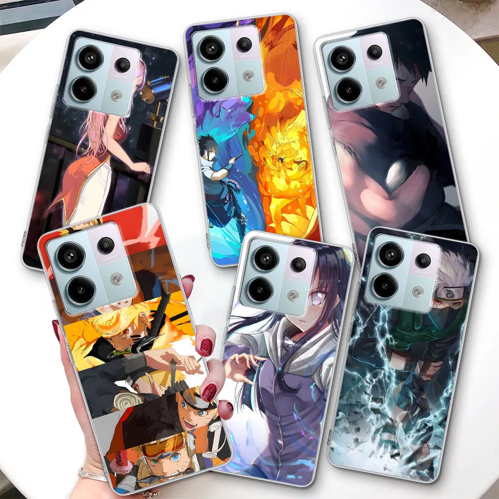 

Naruto Hatake Kakashi Case for Xiaomi Redmi 15 13 9C 9A 9i A5 9 13C 10 Prime Plus A3 10C 12 12C 10X 9T K40s K30s TPU Phone Cover