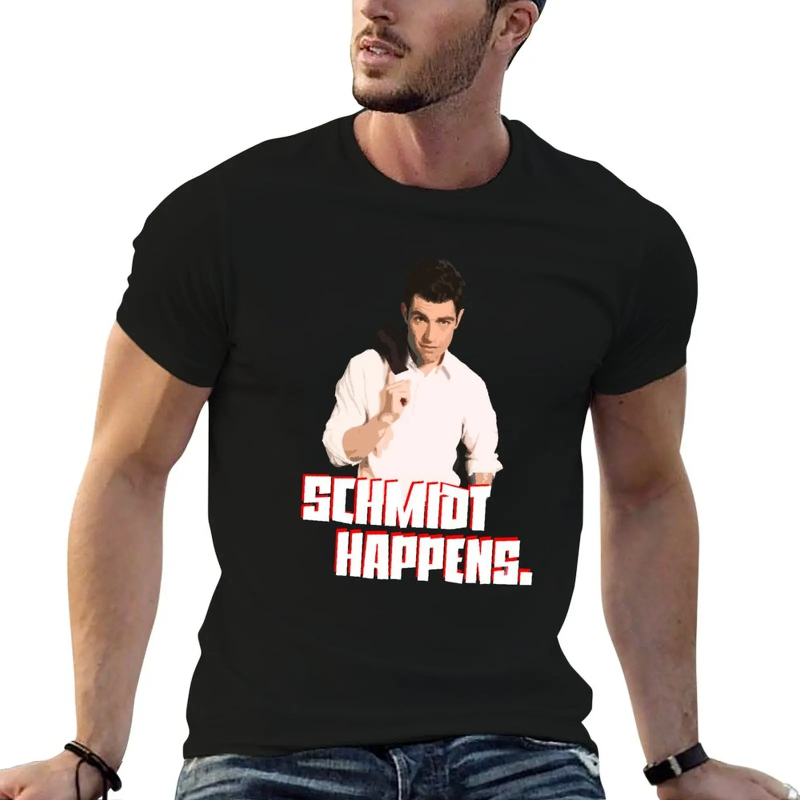 

Schmidt T-Shirt t shirts for man pack white man t shirt summer cotton t shirt pack T-shirt