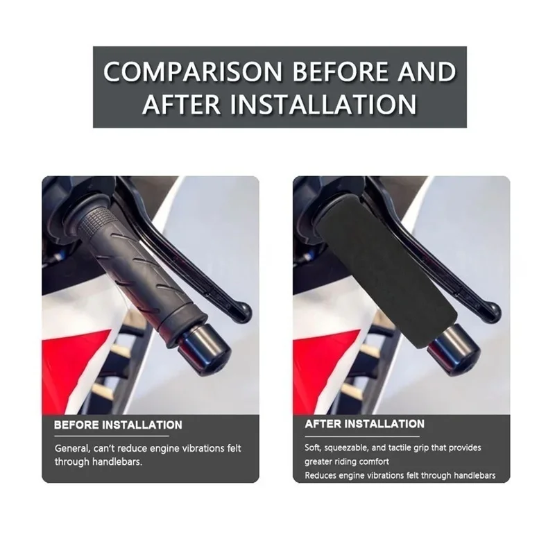Fit Für ADV 150 ADV 160 ADV 350 ADV 150 350 Motorrad Griff Anti Slip Abdeckung Weichen Schwamm Grip Griff Schutz