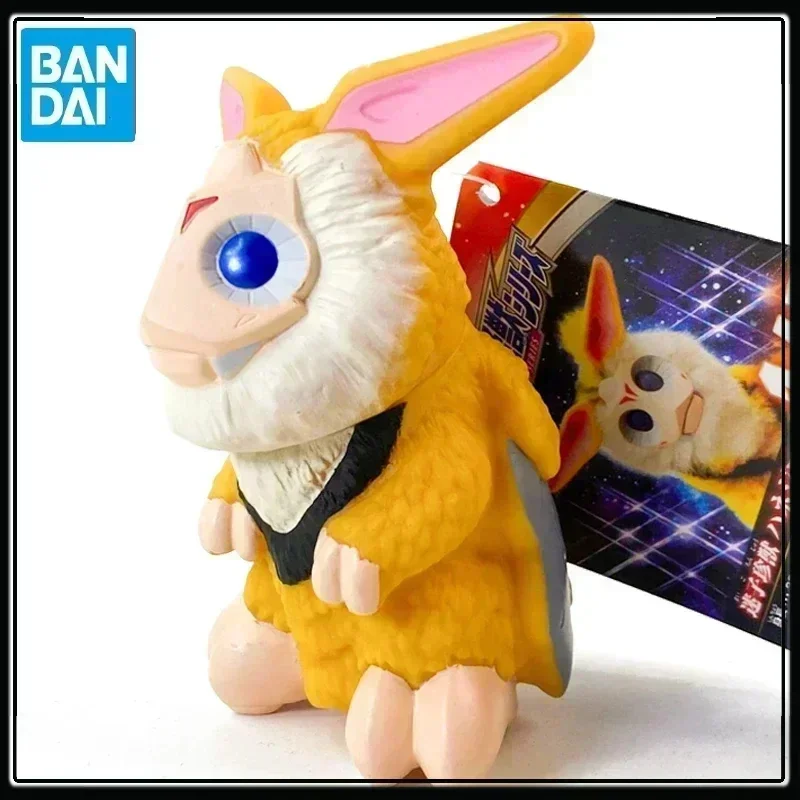 In Stock BANDAI Ultra Monster 500 Series Ultraman Trigger Hanejiroh Kawaii Cute Anime Action Figures Toys for Boys Kids Gifts