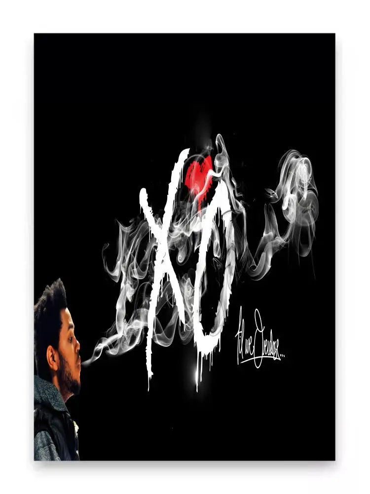 The Weeknd Flags Wandbehang, Wandteppich, dekorative Flagge für den Außenbereich, Hintergrunddecke