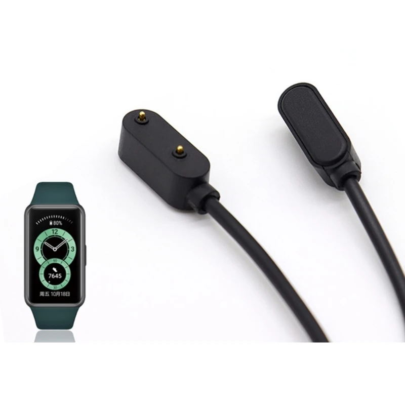 1M 2 Pin Smartwatch Cable for Huawei Band 7 6 /Watch Fit / Band 6