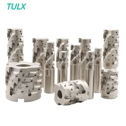 TULX 300R 400R Roughing End Mills Multi-edge fast cutting corn milling cutter for CNC  APMT1135 APKT1135 APMT1604 Carbide Insert