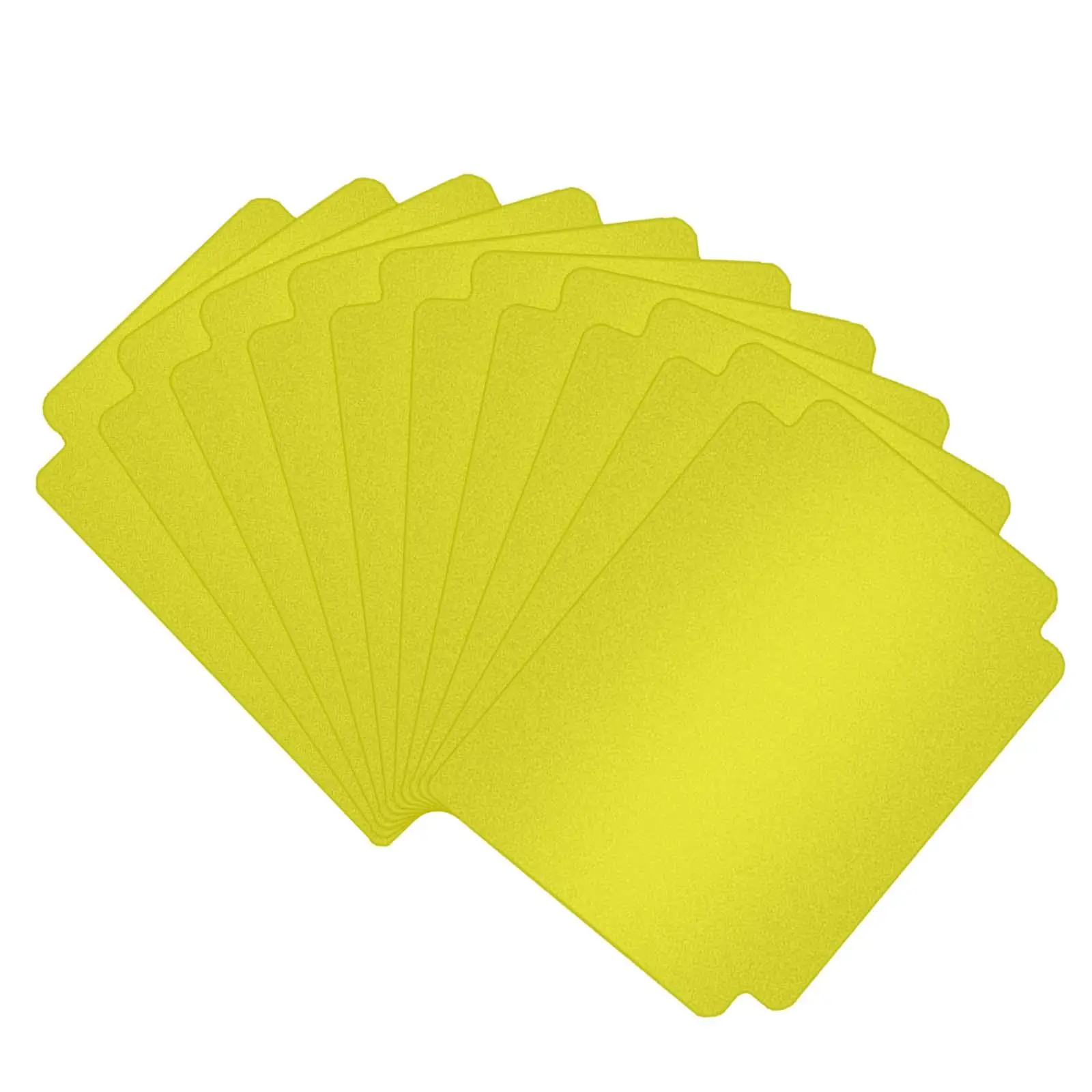 10x divisores de tarjetas comerciales páginas de clasificación de tarjetas separador de tarjetas de juego estándar para juegos de cartas y tarjetas deportivas 3,66 ''x 2,68''