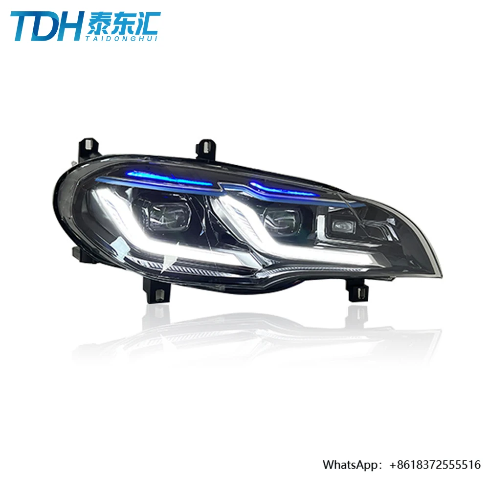 

For 08-13 X5 E70 High Quality LED Head Lamp Assembly 100W Car Lights with 6000K Color Temperature New Condition