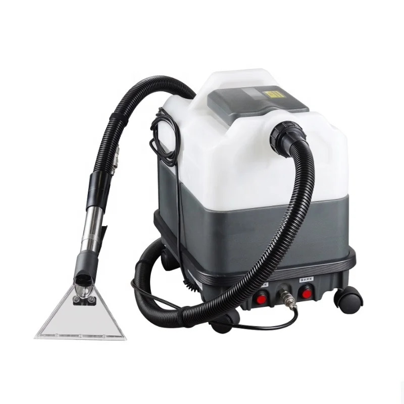 Hot Water Auto Heated Carpet Cleaner Equipment One Tank Can Clean A Standard Carpet 60m2 With 10m Power Cord 2.5m Output Hose