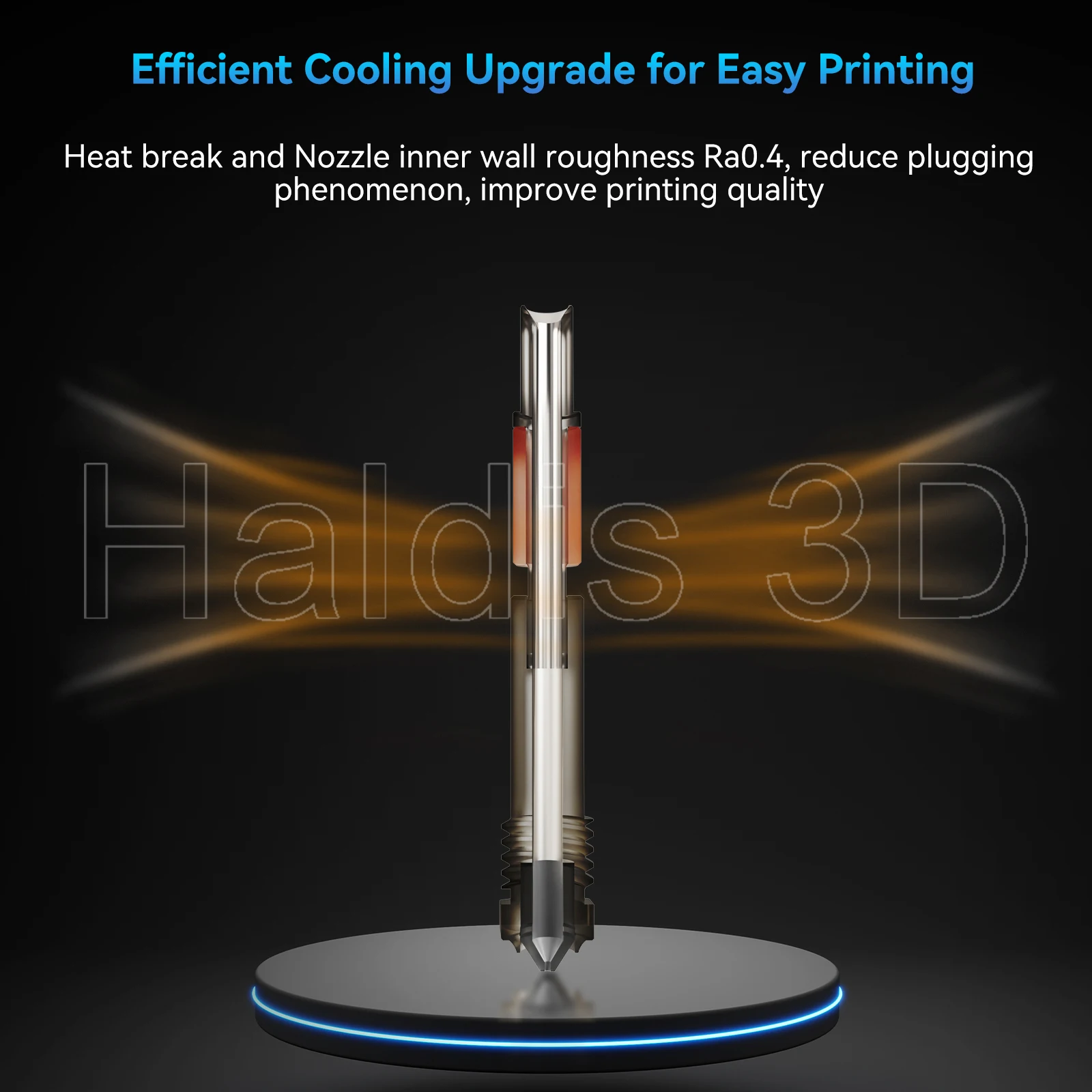 Hochgeschwindigkeits-Druckkopf-Upgrade TZ V6 3.0 Hotend-Kit für Ender 3/3 PRO VORON 2.4 Hi-End-Extruder J-Kopf für Prusa Ender 3 V2/CR10 – Detail 8