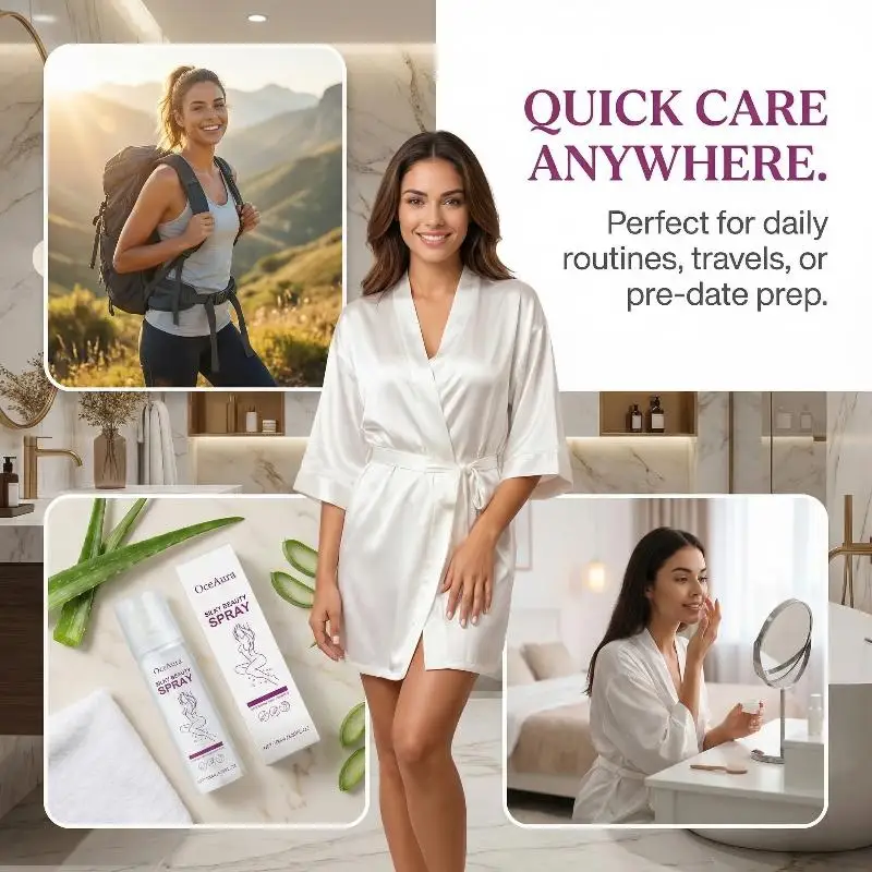 Gentle Hair Inhibitor Spray with Painless Hair Removal for Men and Women Full Body Sensitive Skin Care Routine at Home