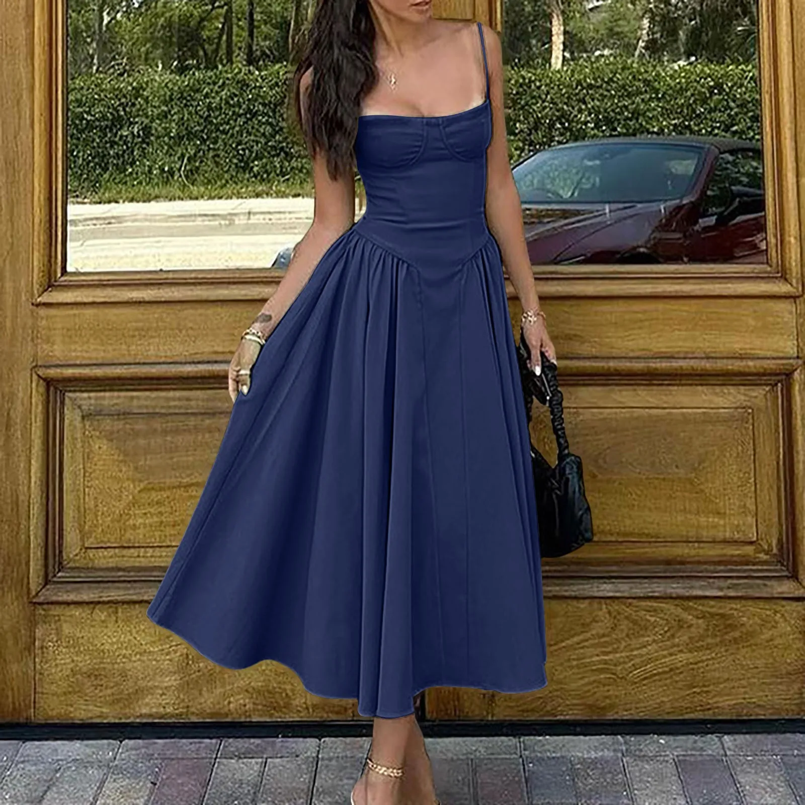 

Летнее Длинное Платье с открытой спиной, однотонные сексуальные Макси-платья, женские вечерние платья для выпускного вечера, официальная одежда, Халат