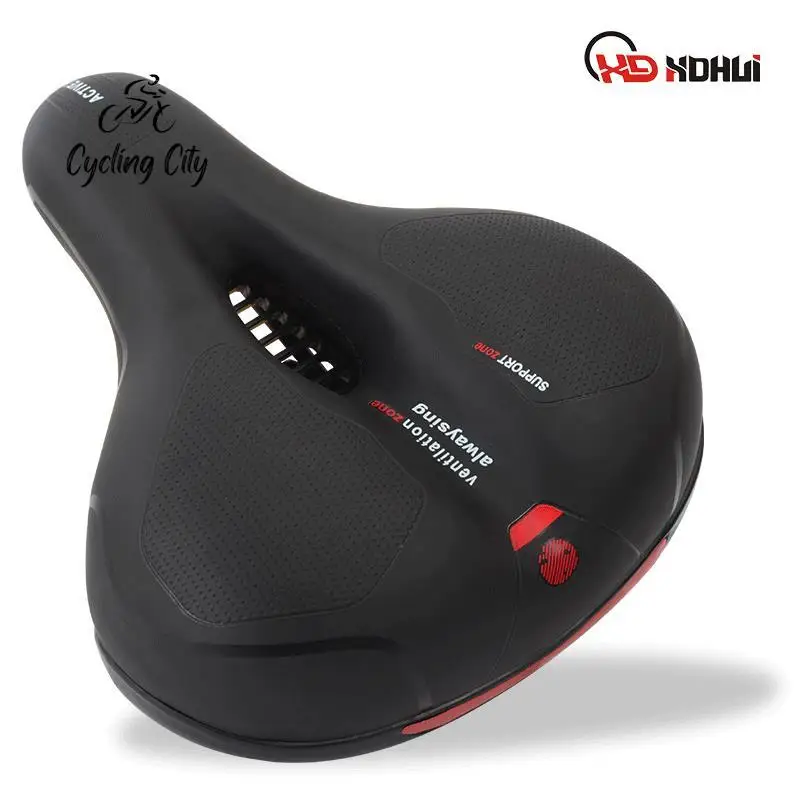 Mountainous Bicycle Saddle Reflective Bicycle Seat Road Seat Hollowed Out Cycling Equipment Bicycle Seat Cushion Carbon Saddle