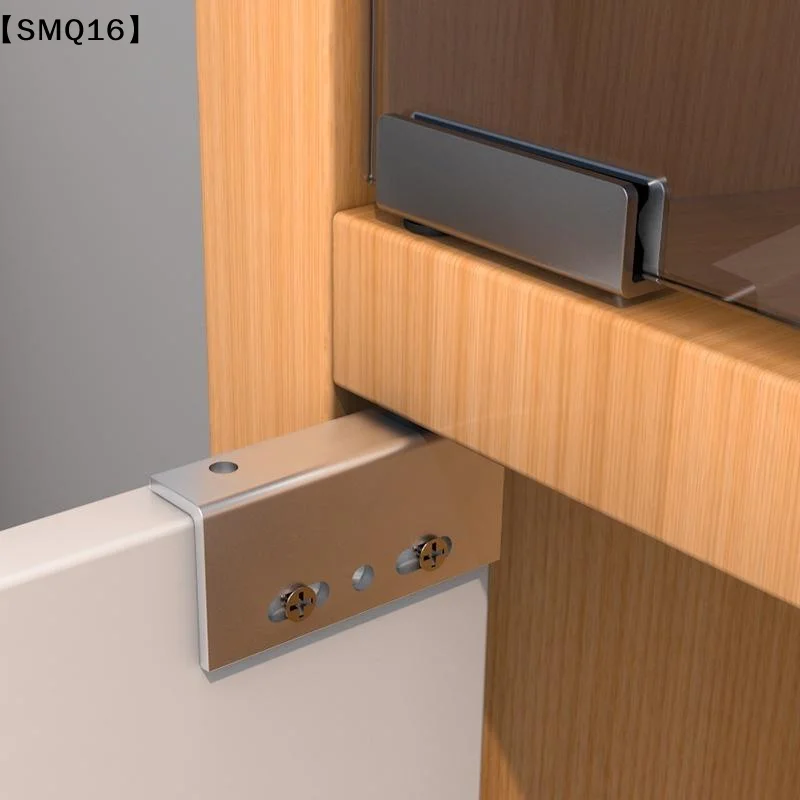 1 Set Easy Installation With No Drilling Needed Stainless Steel Glass Door Hinges Suitable For 5~6mm Glass Pack Of 2【SMQ】