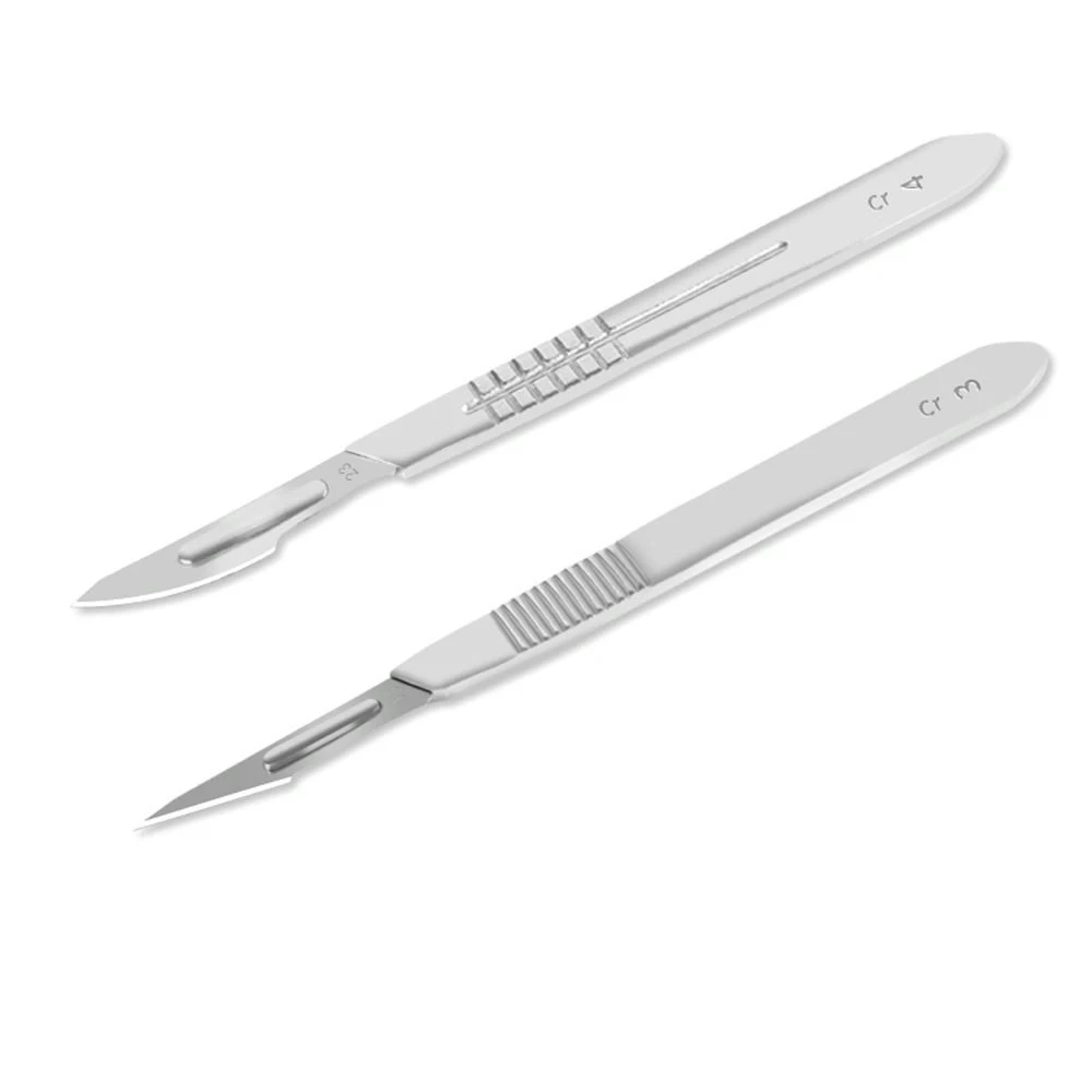 Imagem -06 - Lâminas Cirúrgicas Médicas Estéreis para a Sobrancelha Dental Dissecção Podologia Preparação Remoção da Acne Laboratório 10 11 23 20100 Peças