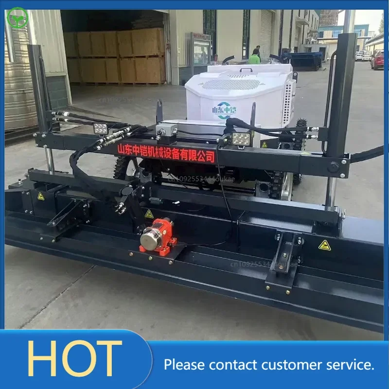 Concrete paver, time-saving and labor-saving ground laying paver, ride-on leveling machine