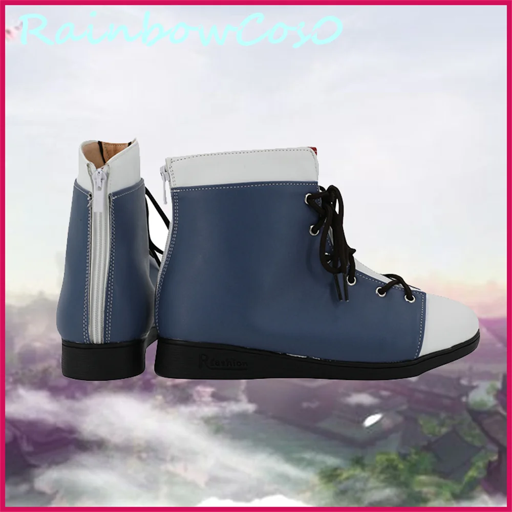 Virtual YouTuber Vtuber hololive Hololive vtuber Gawr Gura Cosplay Shoes Boots Game Anime Carnival Party Halloween ChritmasW3046