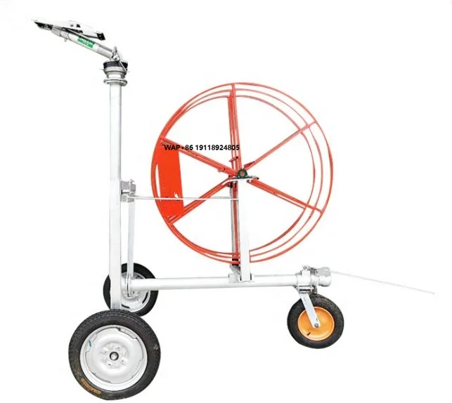 

Water Turbine Driving Farm Reel Cart Sprinkler Irrigation Machine