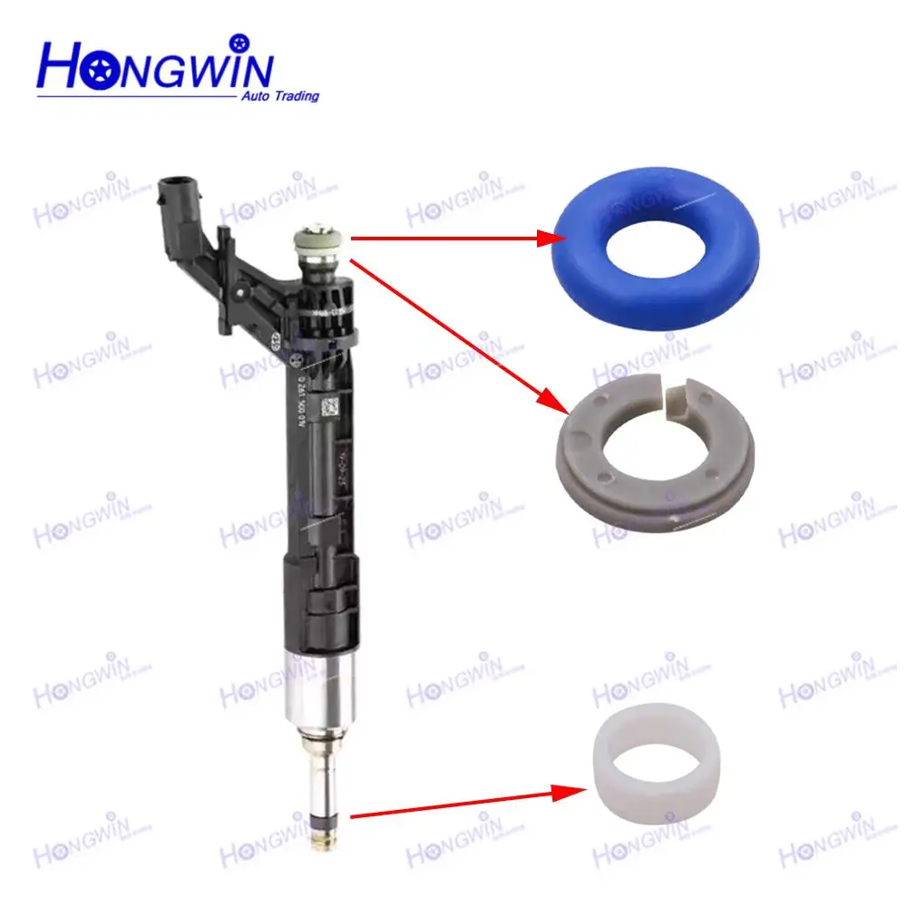 3/6/9/12SET 06M998907 9A799890700 04E906036AF Fuel Injector Seal For Audi A1 8X1 8XK Convertible Porsche 971 Seat IV SC 6J8