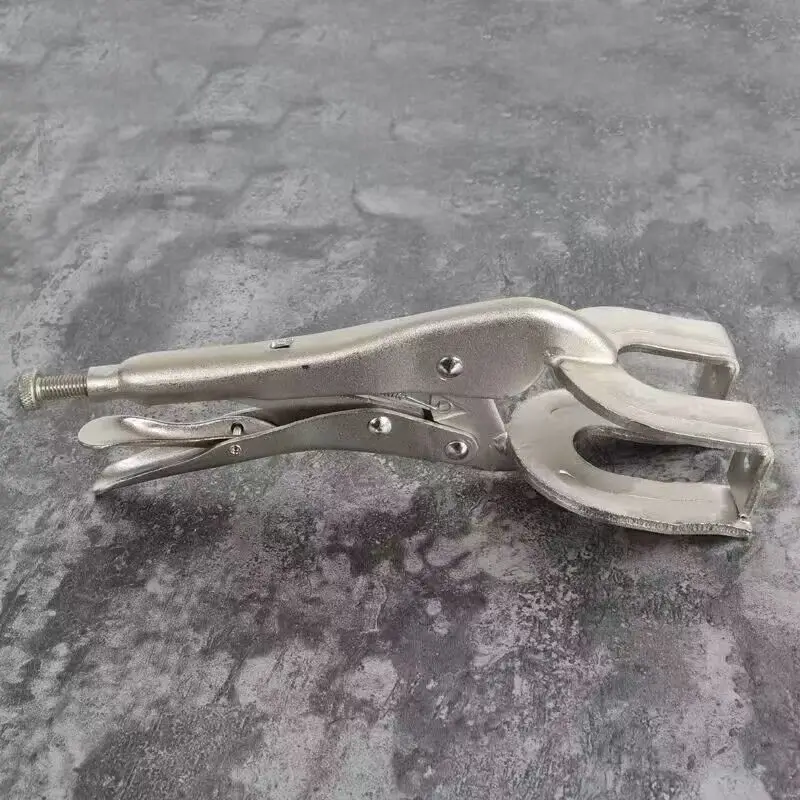 Imagem -04 - Metal Pipe Welding Butt Alicata em Forma de u Ajustável Grip Vise Bloqueio Mandíbula Ferramentas Grampo Fixo 9