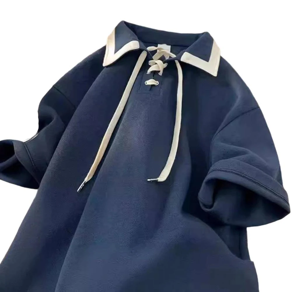 

Casual Outing Korean Style Shirt Comfortable Everyday T-shirt Casual T-shirt Loose Casual Top Available In Apricot
