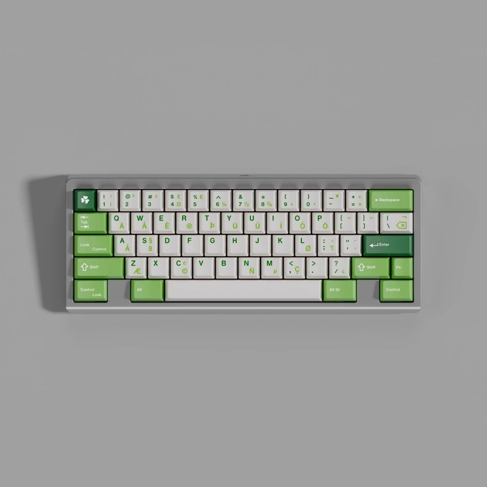 1 Set GMK Royal Alpha Keycaps PBT Dye Subbed Key Caps Cherry Profile Keycap For MX Switch Keyboard Split Spacebar Double B