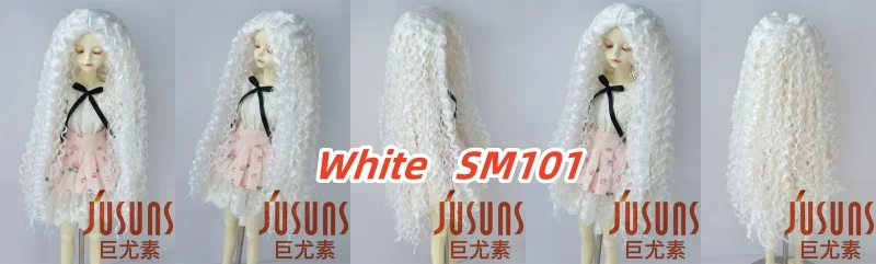 JD220 1/6 1/4 1/3 1/12 Blythes Extremely Long Curly Fashion Synthetic Mohair BJD Wig YOSD MSD SD Doll Accessories
