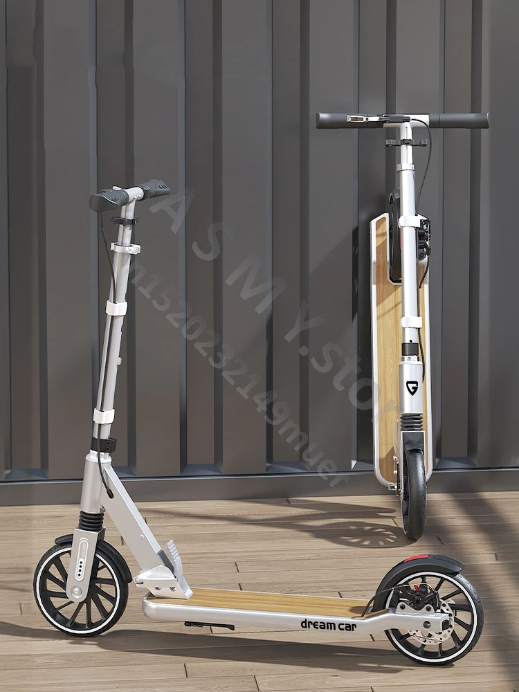 Adult Two Wheel Scooter 5-15 years old Adjustable height single leg scooter for teenagers and children