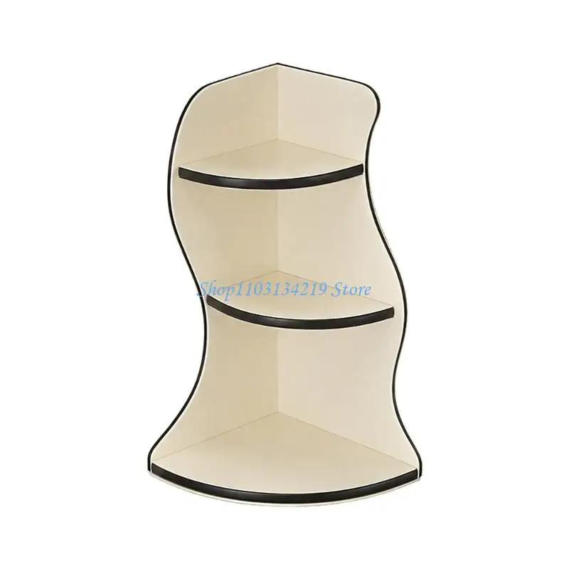 N5KC Counter Shelf Storage Rack for Kitchen Counter, 3 Level Shelf for Bathroom Counter Bottles and Small Daily Items