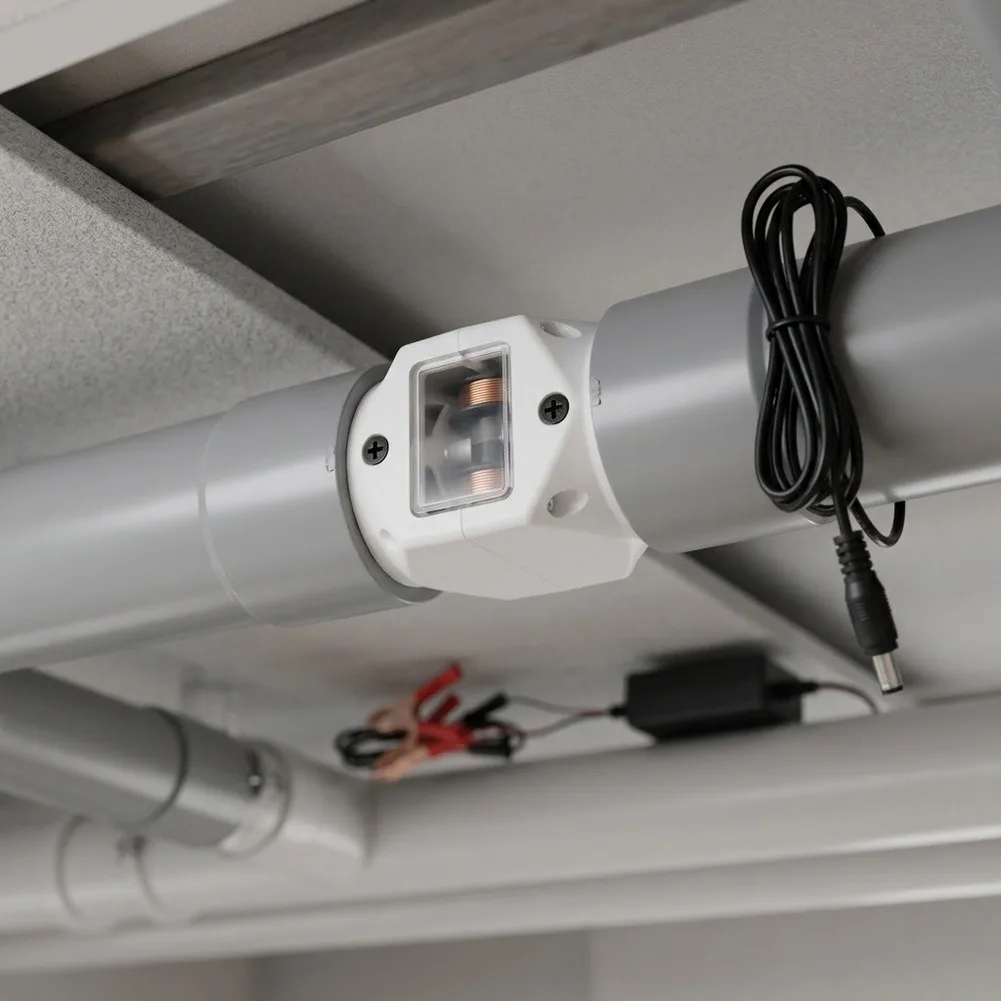 Compact 12V Inline for exhaust for fan for Marine Ventilation Needs Small Duct Blower with Optimized Airflow Efficiency