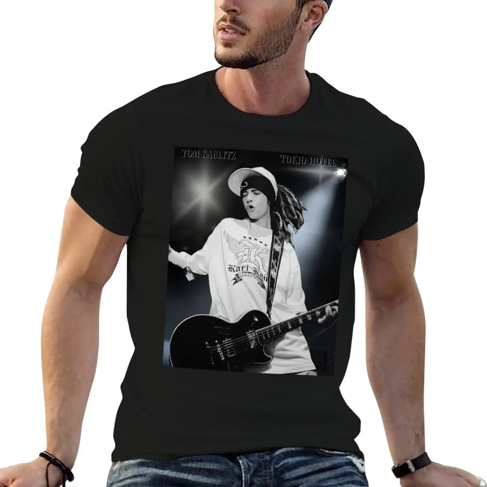 

Tom Kaulitz 01 T-Shirt t shirts with prints man t shirts graphic T-Shirt