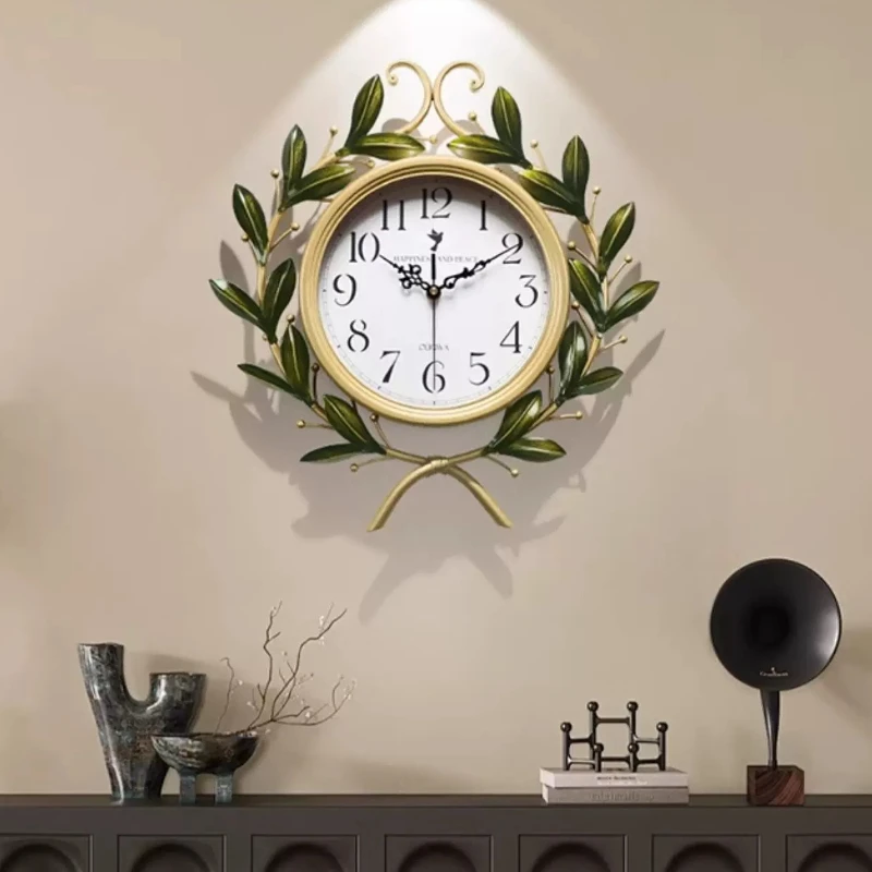Nordic Xenomorph Wall Clocks Luxury Living Room Vintage Aesthetic Wall Watch Chinese Style Minimalist Reloj Pared Home Decor