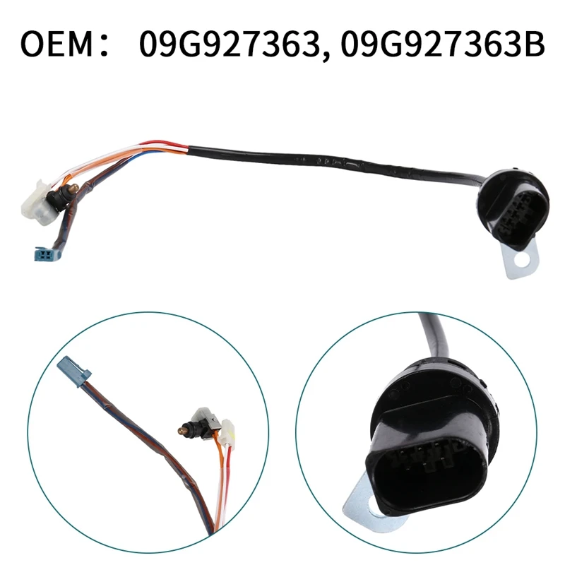 6 Pin Transmission Internal Harness Trans Solenoid Parts 09G / TF60 /61SN For  TT Beetle CC Golf Jetta Passat 09G927363B