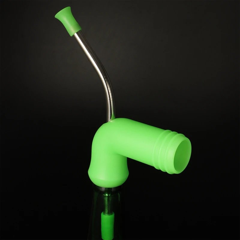 Entertainment Party Beer Snorkel Bong Drinking Tools Beer Dispenser Snorkel Game Supplies With Clean Brushes Fluorescent