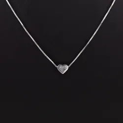 Kendra Scott Ari Pave Crystal Heart Necklace, Fashion Jewelry For Women