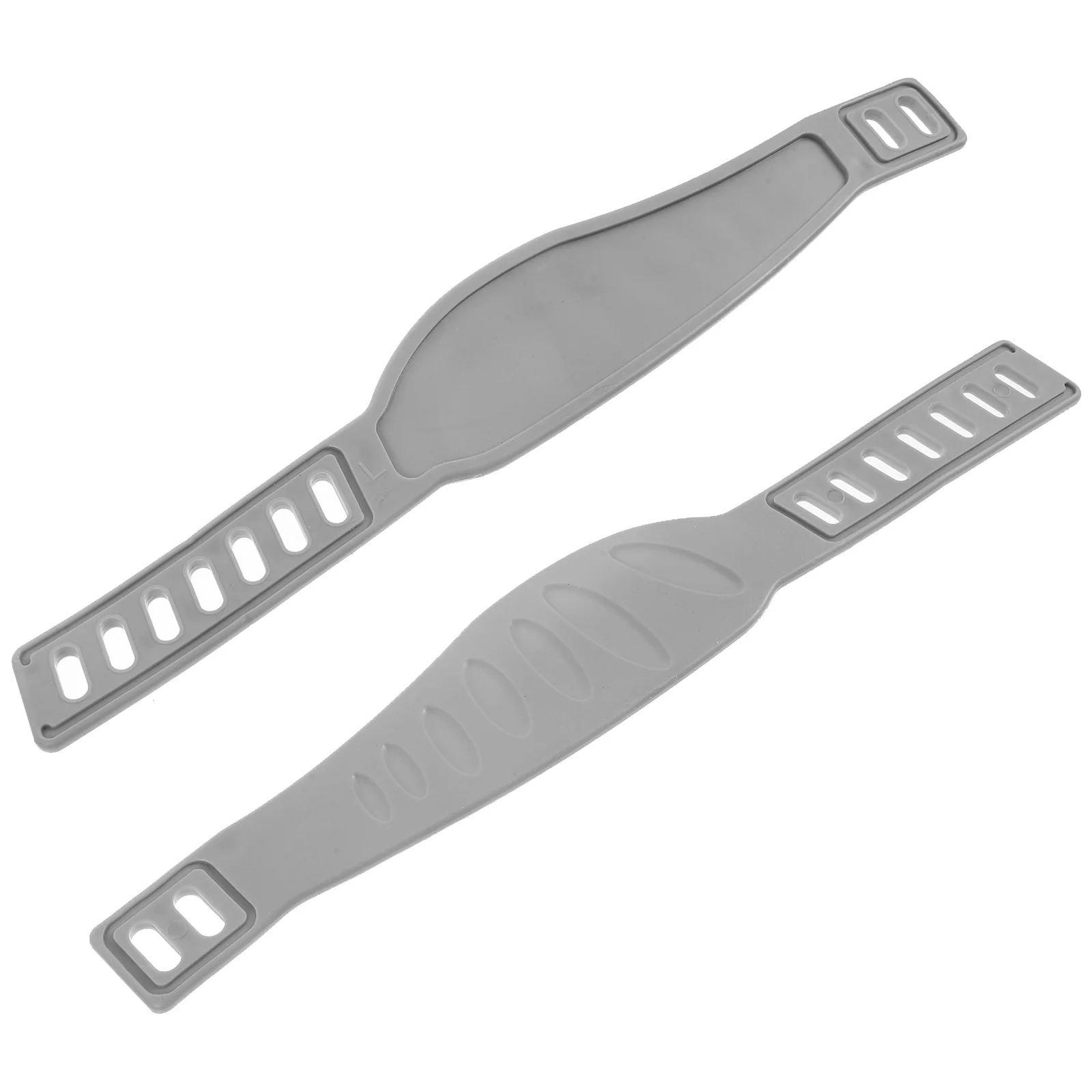 1Pair Adjustable Bike Toe Straps Durable Plastic Anti-Slipping Footrest Straps for Most People Cycling Accessories