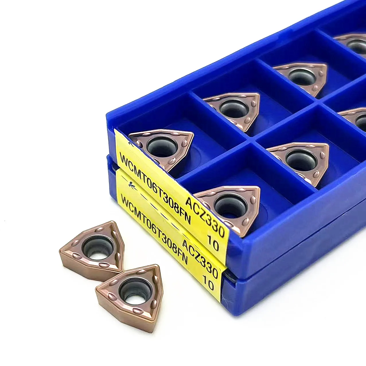 10PCS macchina utensile di alta qualità muslimfn ACZ330 strumento WCMT inserto per tornitura U trapano utensile da taglio strumento per tornio muslimn