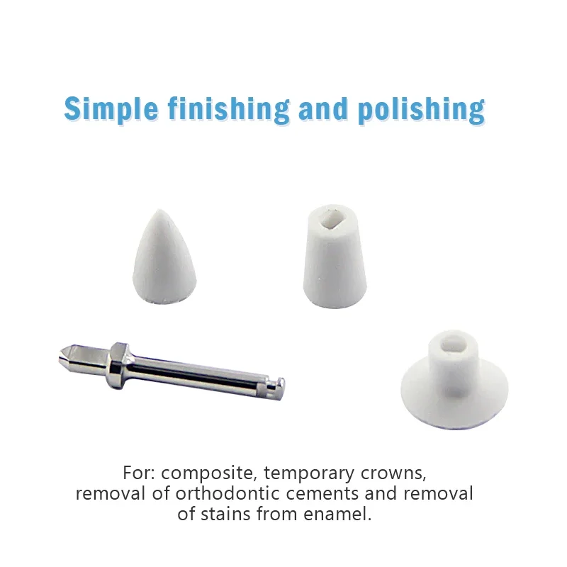 

GREATLH 1 Set Silicone Composite Polisher Speefy Polishing for Finishing and Polishing Dental Materials