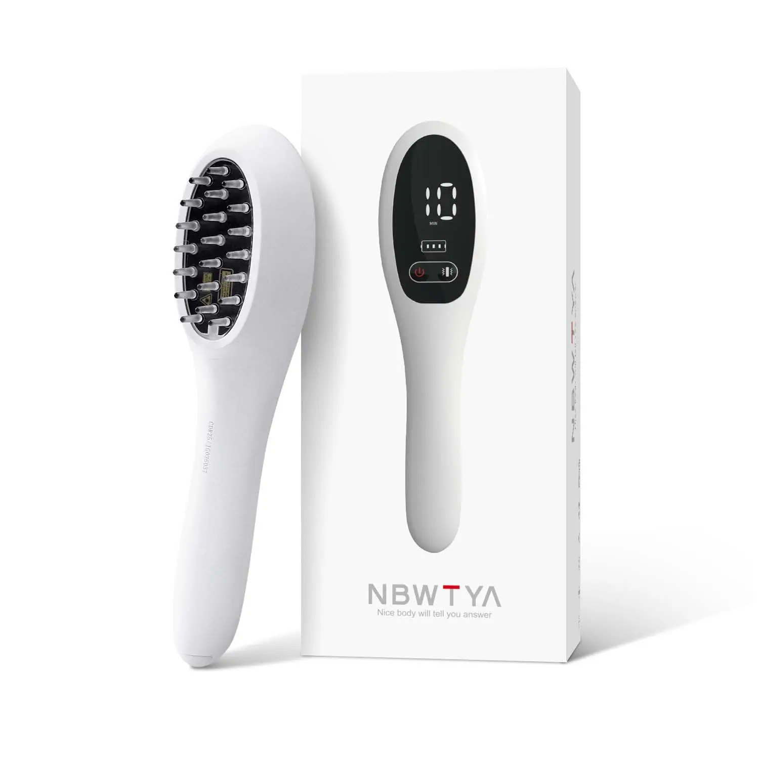 

Red Light Therapy Comb for Hair Growth, LLLT Hair Loss Treatment for Men & Women, 650nm Laser Comb for Thinning Hair
