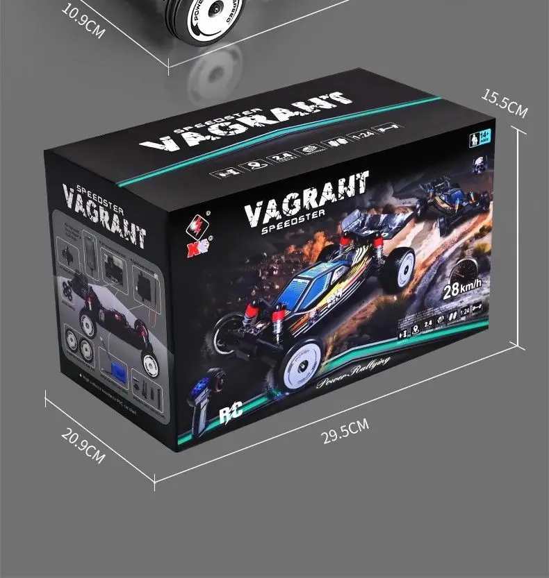 

1:24 High Speed Rc Car Weili 244016 2wd Electric Remote Control Racing Vehicle Toy Gift Model A Gift For A Friend