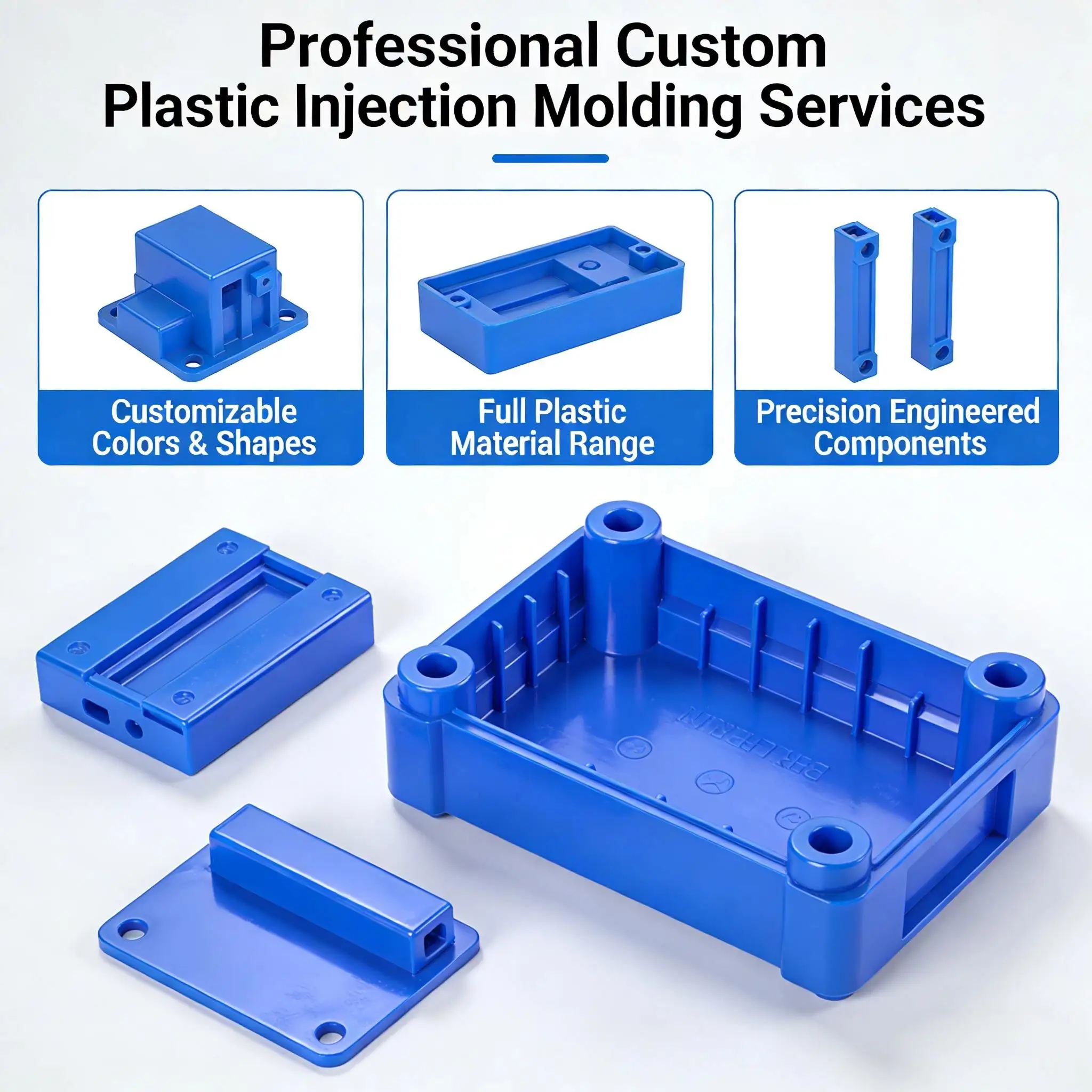 Custom Plastic Product Mold Making Plastics Injection Molding Part Inject Plastic Mold Silicone Moulds for Injection Molding Mac