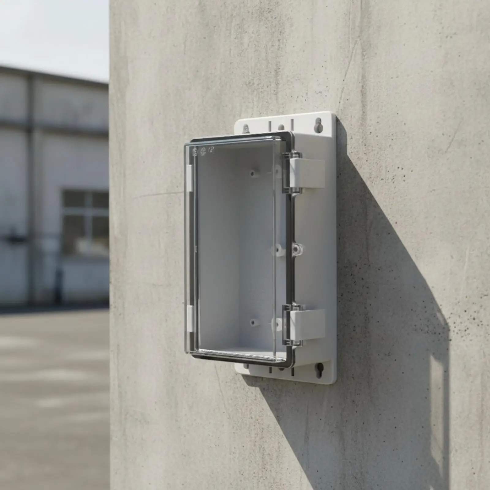 ABS/PC Plastic Electrical Enclosure Compact Waterproof Junction Box Space-Saving