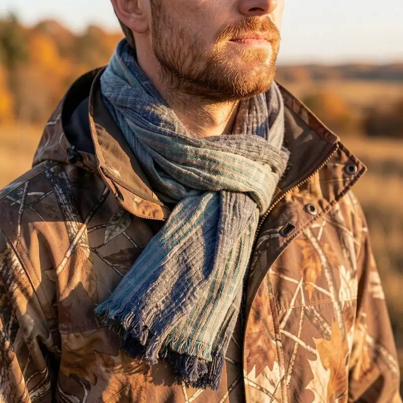 Wrap heavy-duty brushed poly for backcountry skiing mens outdoor neck wrap frigid climate male winter Wrap