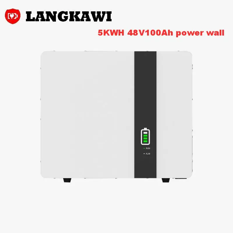 5KWh Power Wall 48V100Ah LiFePO4 Battery Pack with CAN RS485 RS232 for On Grid Off Grid Solar Wind System Energy Storage