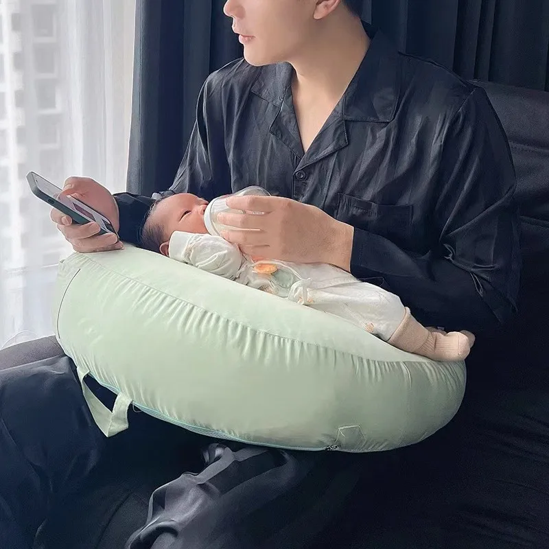 LazyChild Nursing Pillow Waist Support Breastfeeding Cushion Hands Free Maternity Feeding Pillow For Summer Use