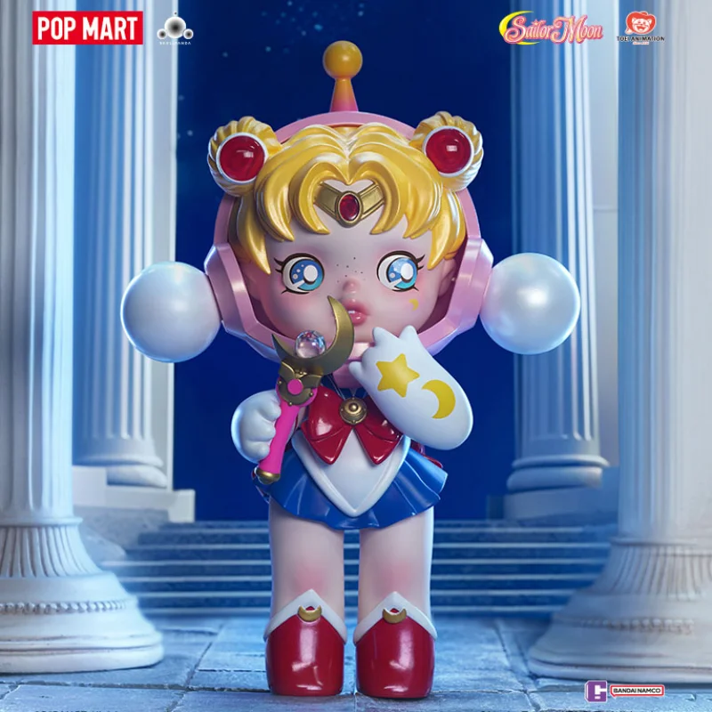 

POPMART SKULLPANDA Sailor Moon Toys Doll Cute Anime Figure Desktop Ornaments Collection Gift