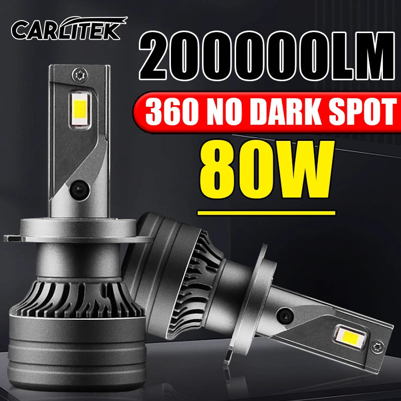 K5C Mini 40W H7 H4 ledowa żarówka do reflektorów 6000K K6C Led 9005 HB3 9006 HB4 H8 H9 H11 H1 lampa przeciwmgielna do samochodu 12V Turbo CANbus