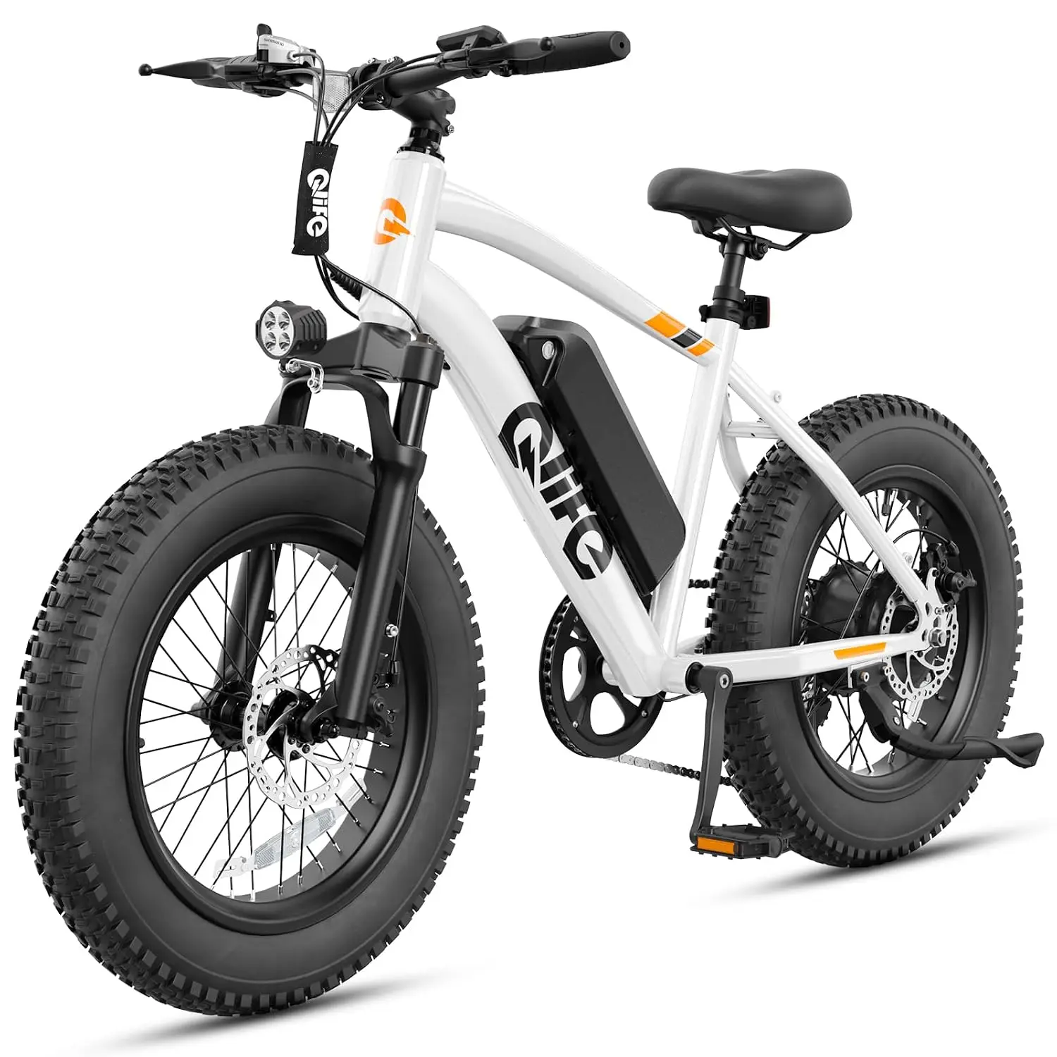 Adult Fat Tire Electric Bike 1500W Peak Motor Off-Road All-Terrain E-Bike 26 Inch, Customized