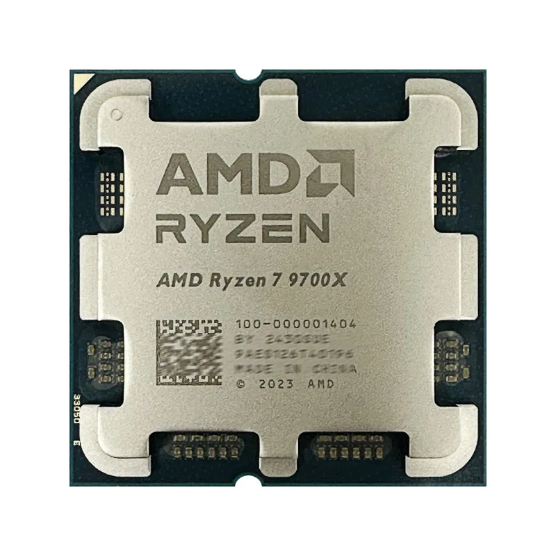 AMD R7 9700X Ryzen 7 9700X صندوق جديد بدون مروحة