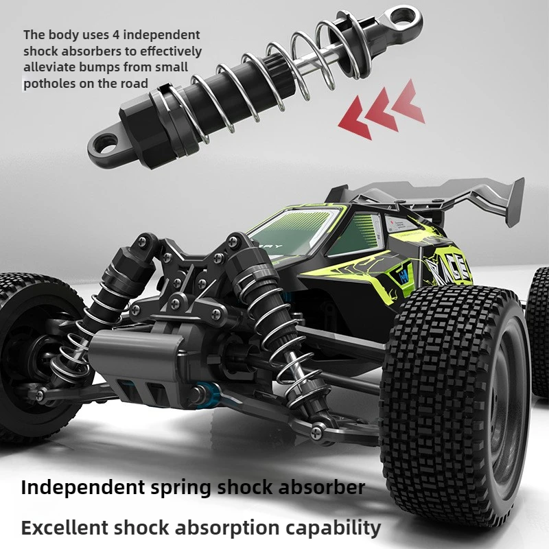 Kawaii لعبة سيارة مضحك Gift-70km/h عالية السرعة 4WD Rc شاحنة، 1:16 كامل النطاق فرش كبيرة القدم Rc سيارات، شاحنة الوحش، لعب للأطفال