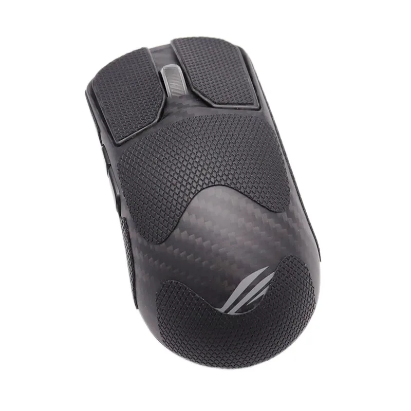 1 Set Mouse Anti Slip Grip Sticker For ASUS ROG Harpe Ace Extreme Carbon Fiber Mouse Non-Slip Anti Sweat Tape Exquisite Texture