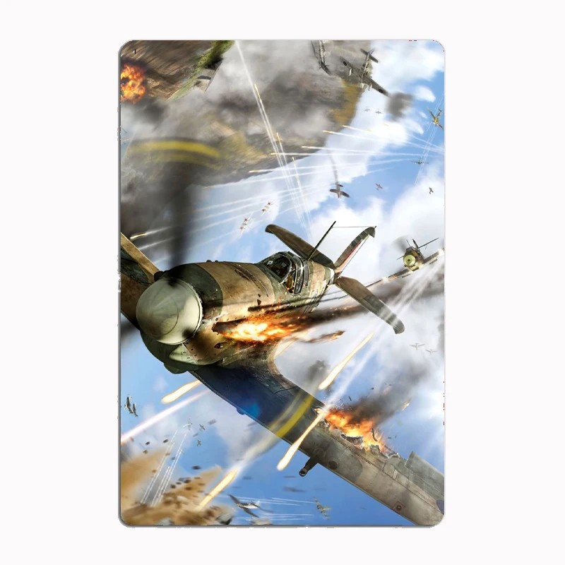 Air Combat All Time FFA Metal Sign Metal Poster Garage Room Wall Decoration Cinema Living Custom Tin Vintage Home Decor