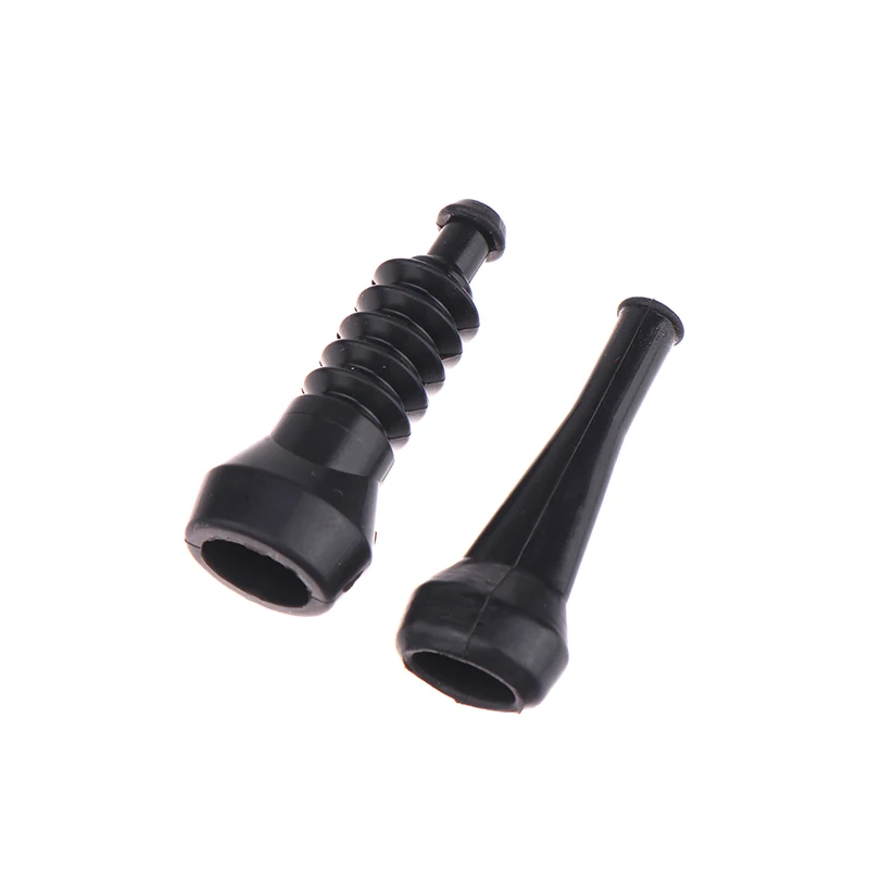 

New 5pcs Black 2/3/4/5 Pin Waterproof Automotive Wire Cover Rubber Boot Cap For Amp Tyco Connector Series